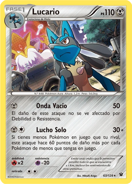 Lucario – Reverse Holo