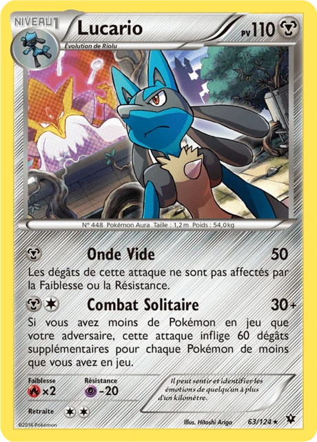 Lucario – Reverse Holo