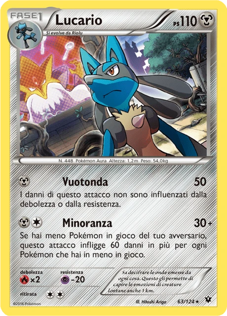 Lucario – Reverse Holo