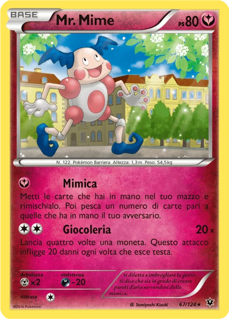 Mr. Mime – Reverse Holo