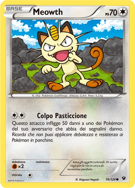Meowth – Reverse Holo