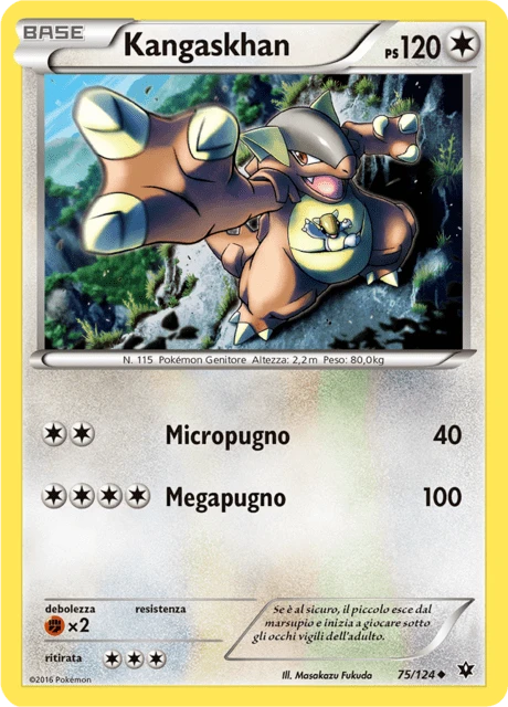 Kangaskhan – Reverse Holo