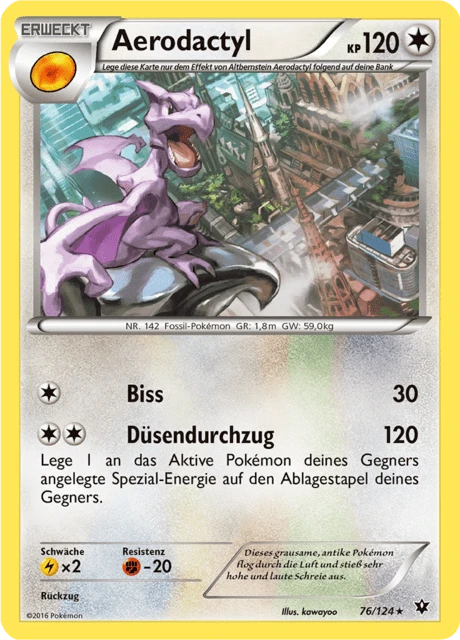 Aerodactyl – Reverse Holo