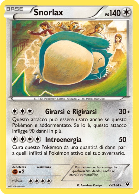Snorlax – Reverse Holo