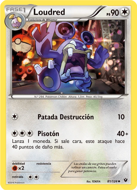 Loudred – Reverse Holo