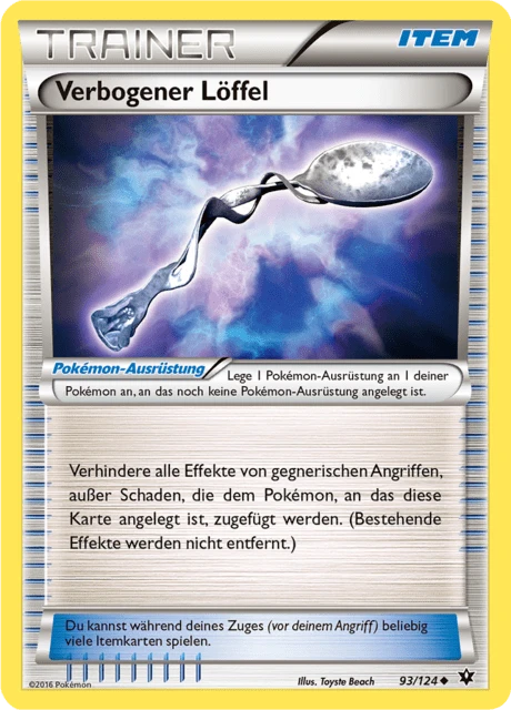 Verbogener Löffel – Normal