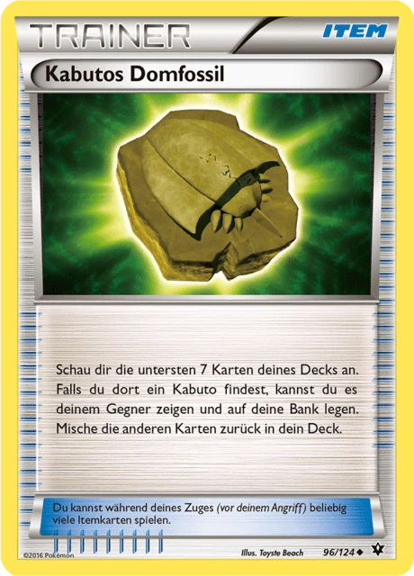 Kabutos Domfossil – Normal