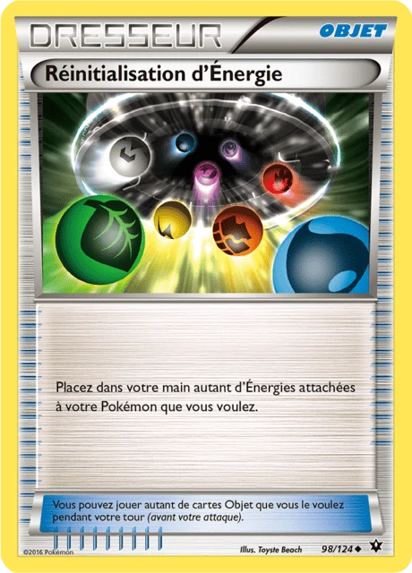 Réinitialisation d'Énergie – Normal