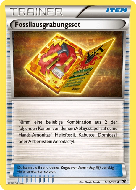 Fossilausgrabungsset – Normal