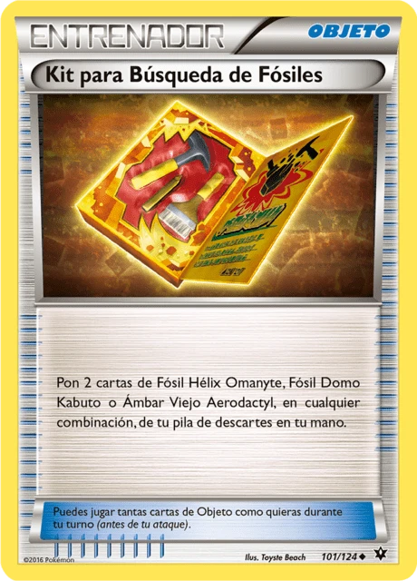 Kit para Búsqueda de Fósiles – Reverse Holo
