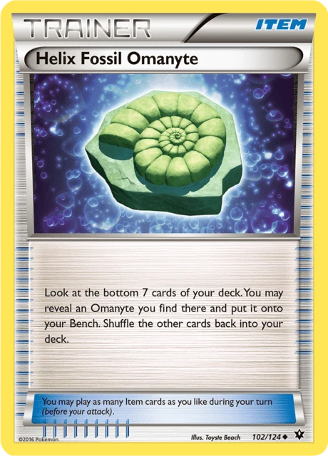 Helix Fossil Omanyte – Normal