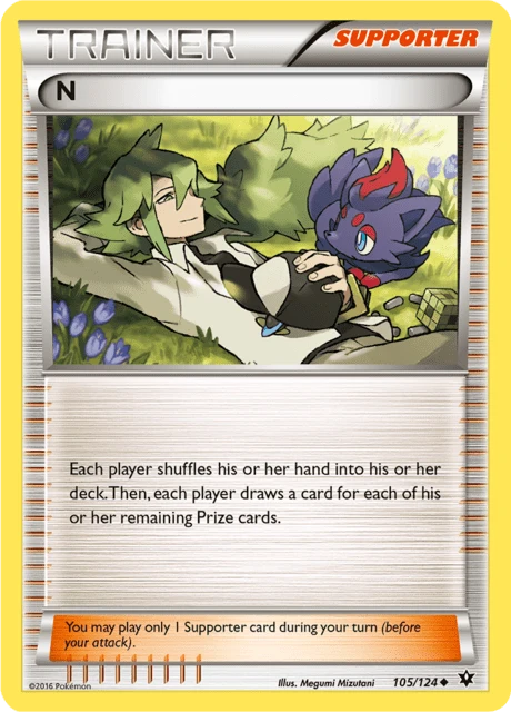 N – Reverse Holo