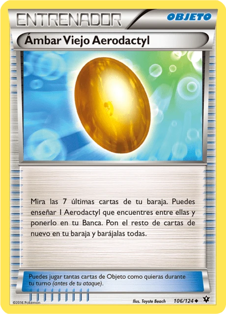 Ámbar Viejo Aerodactyl – Normal