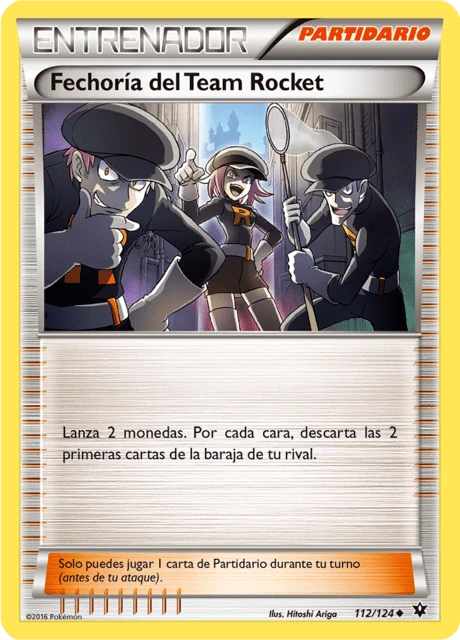 Fechoría del Team Rocket – Reverse Holo