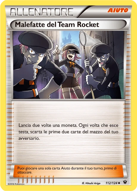 Malefatte del Team Rocket – Reverse Holo