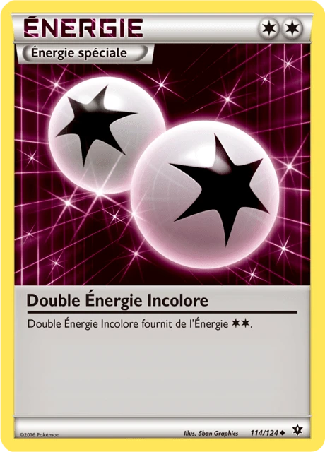 Double Énergie Incolore – Normal