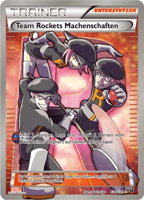 Team Rockets Machenschaften – Holo