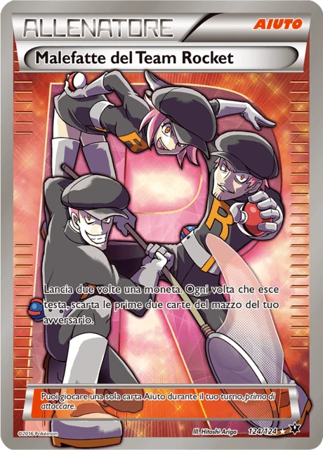 Malefatte del Team Rocket – Holo