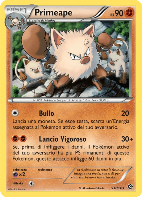 Primeape – Reverse Holo