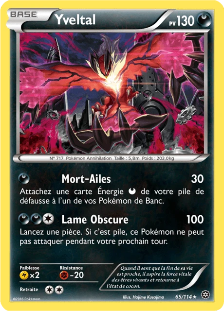 Yveltal – Reverse Holo