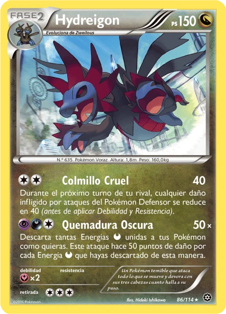 Hydreigon – Reverse Holo