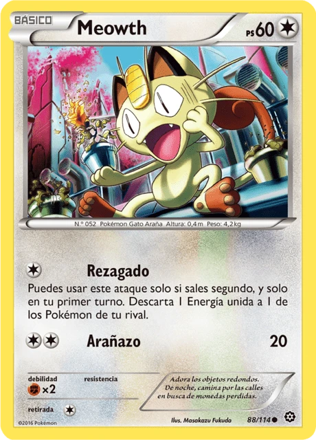 Meowth – Reverse Holo
