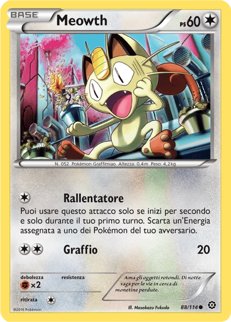 Meowth – Reverse Holo