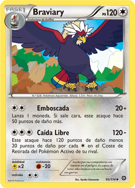 Braviary – Reverse Holo