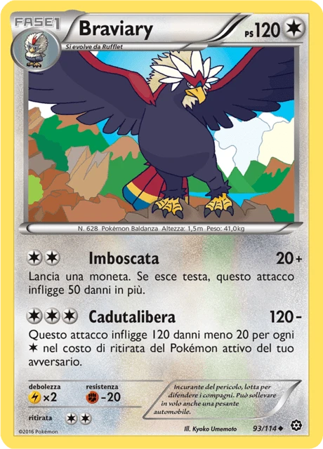 Braviary – Reverse Holo