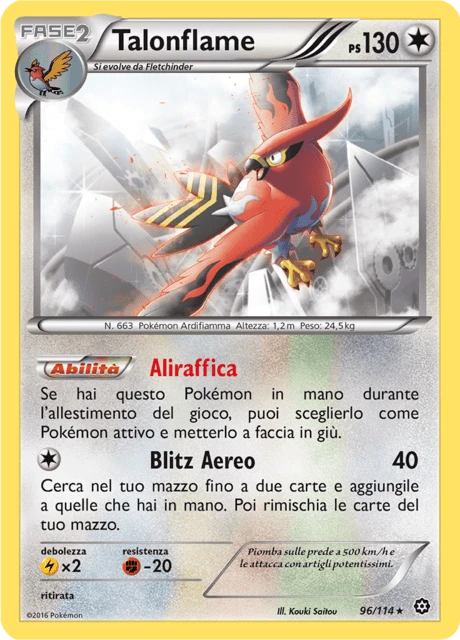 Talonflame – Reverse Holo