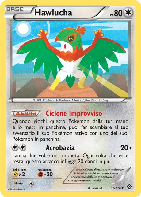 Hawlucha – Reverse Holo