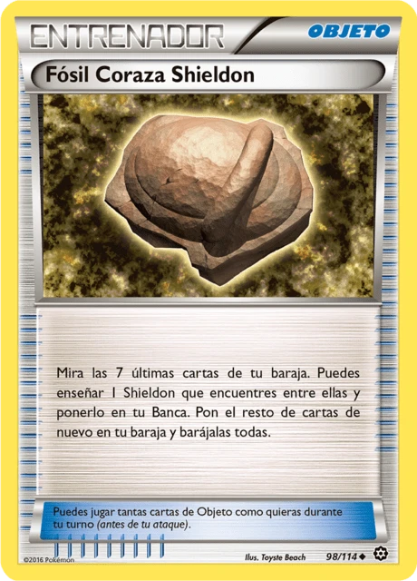 Fósil Coraza Shieldon – Reverse Holo
