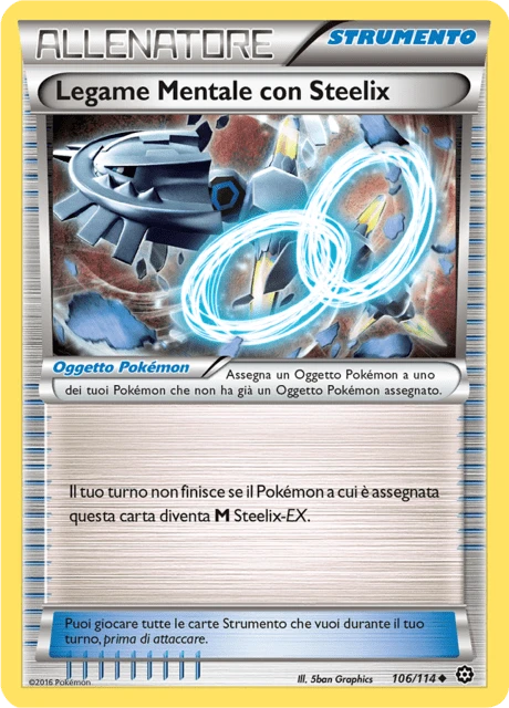 Legame Mentale con Steelix – Reverse Holo