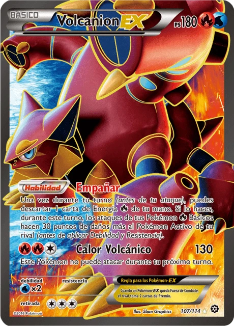 Volcanion-EX – Holo