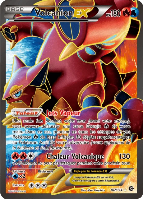 Volcanion-EX – Holo