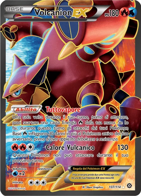 Volcanion-EX – Holo