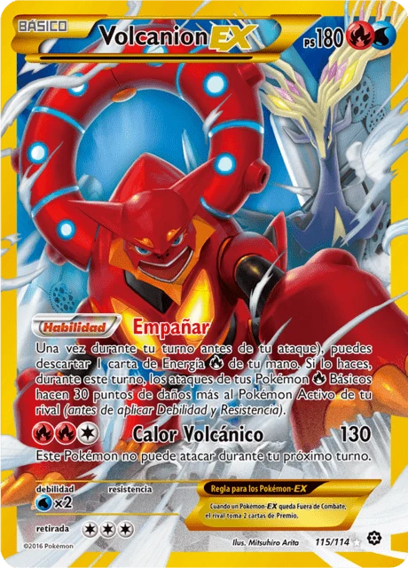 Volcanion-EX – Holo