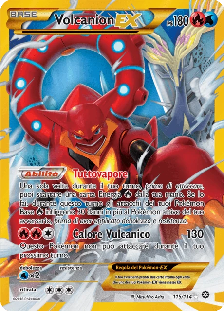 Volcanion-EX – Holo