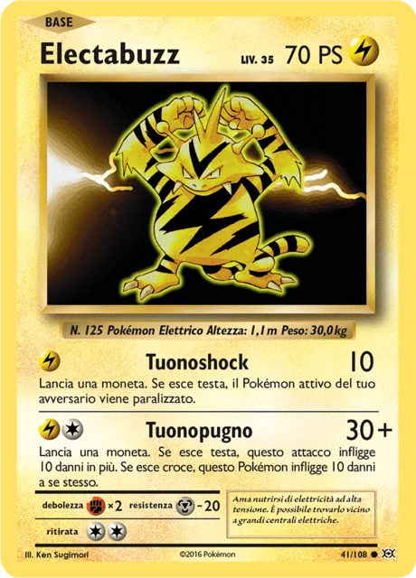 Electabuzz – Reverse Holo