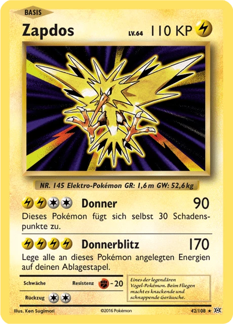 Zapdos – Holo
