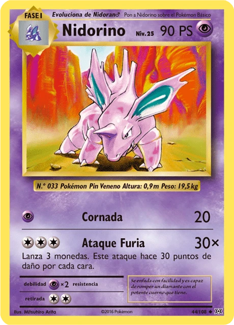Nidorino – Reverse Holo