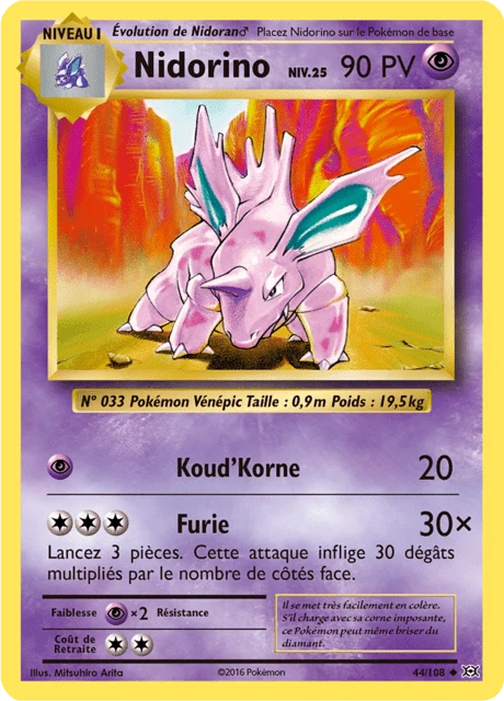 Nidorino – Reverse Holo