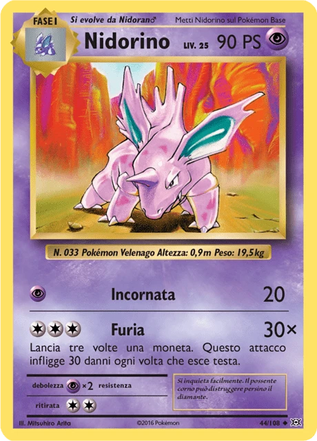 Nidorino – Reverse Holo