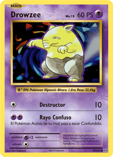 Drowzee – Reverse Holo
