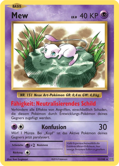 Mew – Reverse Holo