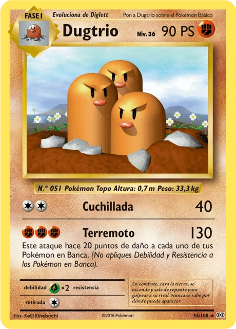 Dugtrio – Reverse Holo