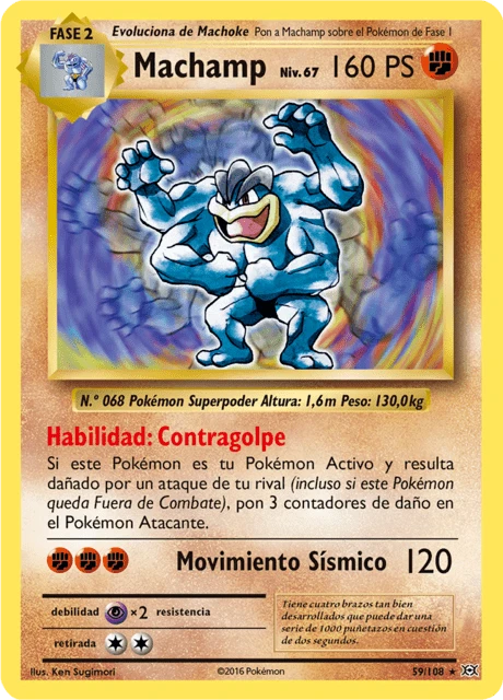 Machamp – Reverse Holo