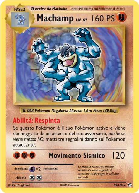 Machamp – Reverse Holo