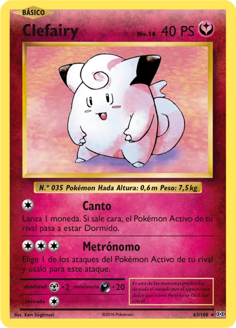 Clefairy – Reverse Holo