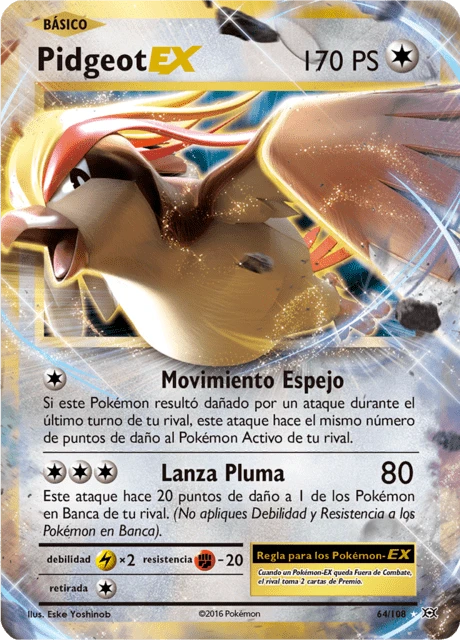 Pidgeot-EX – Holo